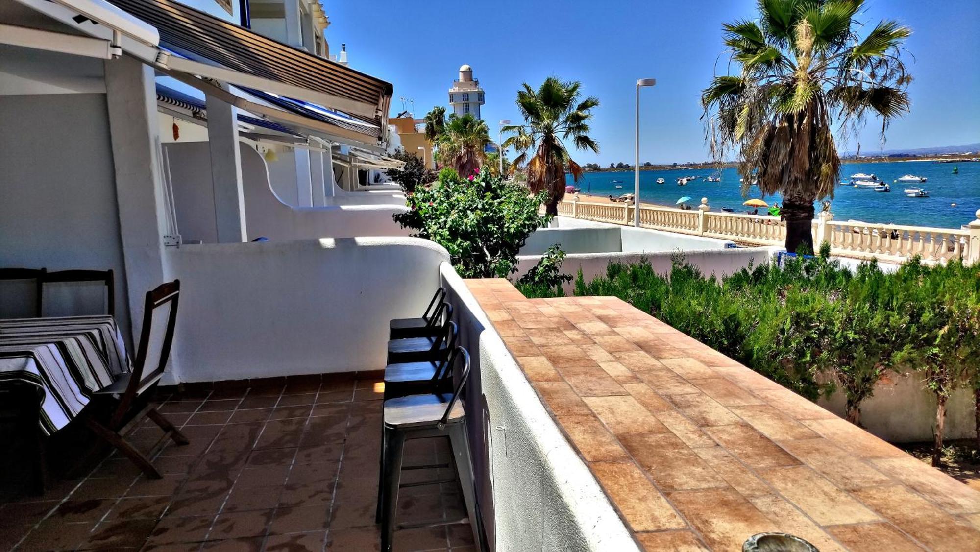 Casa Del Mar,,, Gran Terraza Junto Playa Cantil 克莉丝蒂娜岛 外观 照片